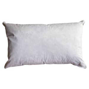 cuscino cigno piuma d'oca