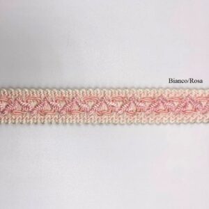 bordo col. bianco-rosa