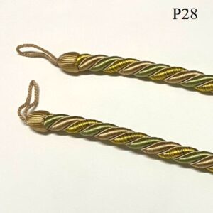bracciale cable' lusso giallo verde beige