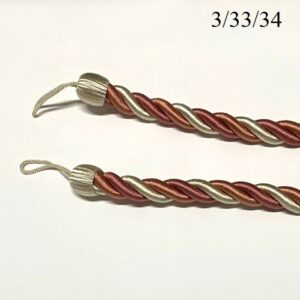 bracciale cable' rosa avorio