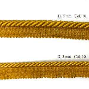 cordne con fettuccia d. 5 d. 8 giallo scuro