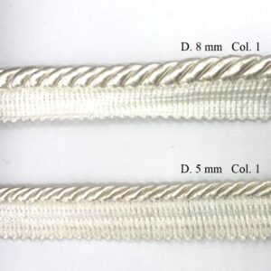 cordone con fettuccia d. 5 d. 8 bianco 1