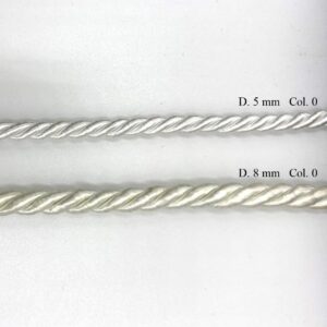 cordone d. 5 d. 8 bianco