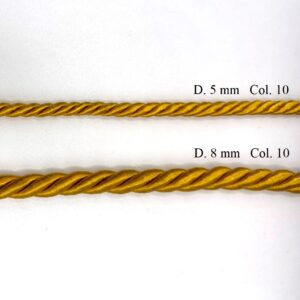 cordone d. 5 d. 8 giallo scuro