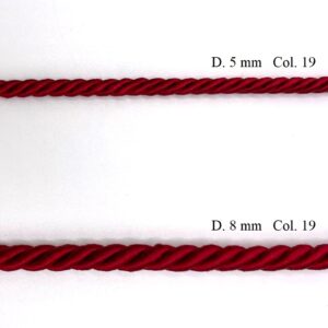 cordone d. 5 d. 8 rosso