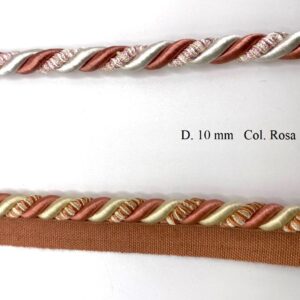 cordone venezia d. 10 rosa