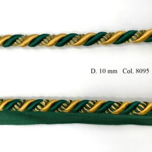 cordone venezia d. 10 verde giallo