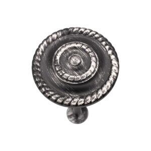 fermatenda corda nero sfumato argento