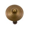 fermatenda liscio ottone bronzo graffiato