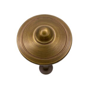 fermatenda liscio ottone bronzo graffiato