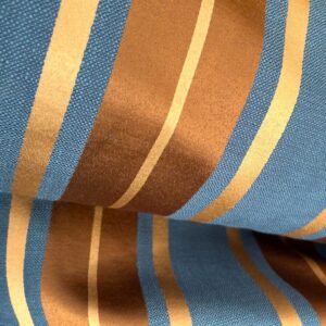 tessuto a righe decor blu 37