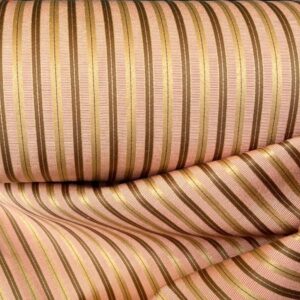 tessuto a righe decor rosa 85