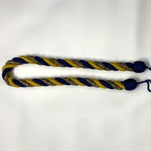 bracciale fermatenda blu giallo