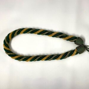 bracciale fermatenda verde oro