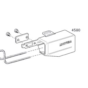 Coppia carrucole bianco per sistema Arco
