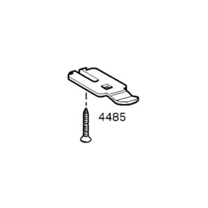 Piastra di fissaggio per sistemi Kuadro 482 e Ego 480