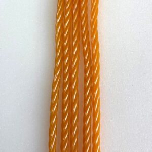 tenda per uscio pvc effetto corda arancione