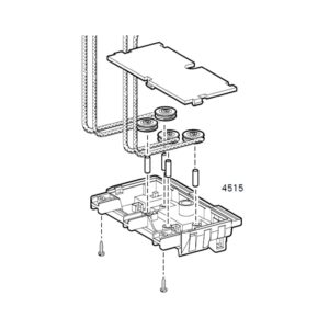 Coppia carrucole per sistema Modulo
