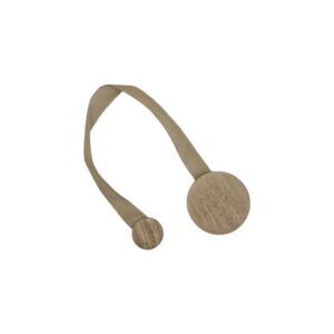 Fermatenda a calamita d. 5 cm beige