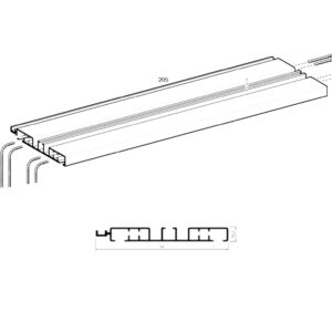 Profilo in alluminio Modulo