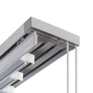 sistema oriente 545 a 5 canali per tende a pannelli