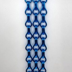 tenda per uscio a catena azzurro