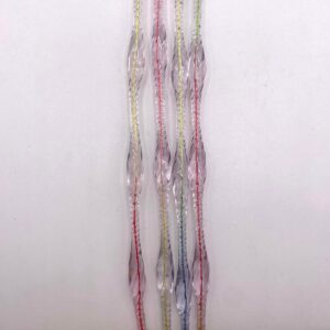 tenda per uscio a fili ritorti multicolor