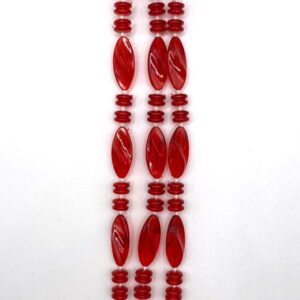 tenda per uscio corallo rosso