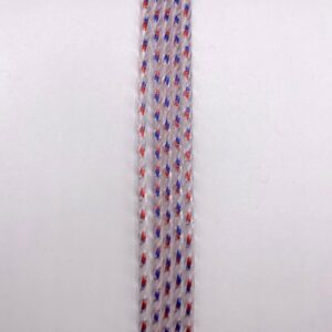 tenda per uscio filo colorato rosso blu