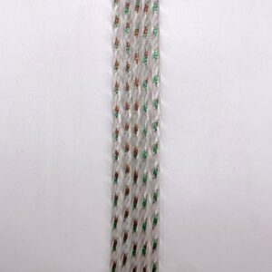 tenda per uscio filo colorato verde marrone