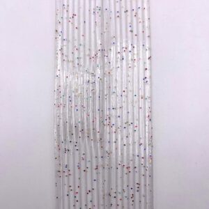 tenda per uscio piattina glitter multicolor