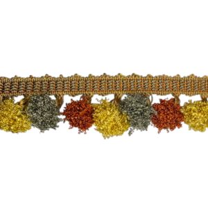 frangia pon pon oro_ruggine_verde