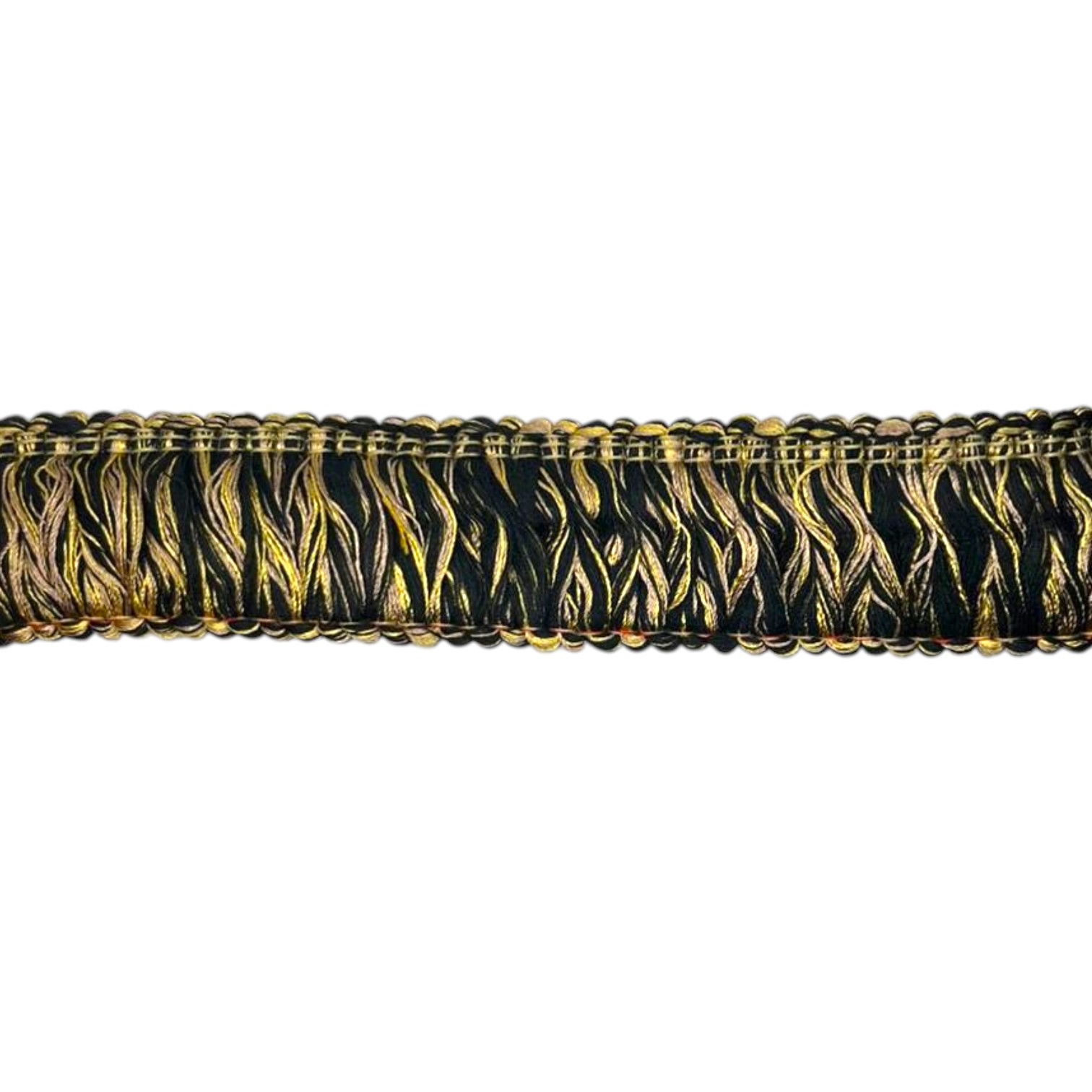 frangia spazzolino col. nero_oro