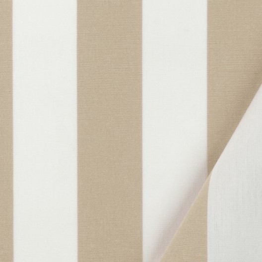 tessuto maestrale rigato beige