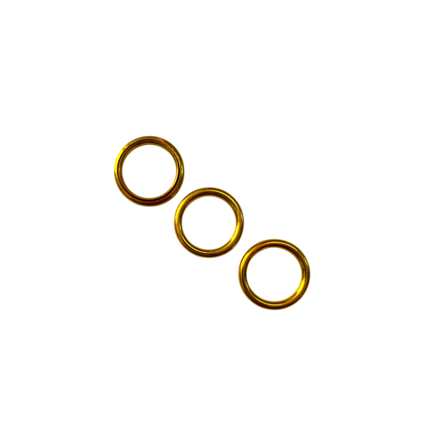 anello metallo color oro